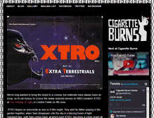 Tablet Screenshot of cigaretteburnscinema.com